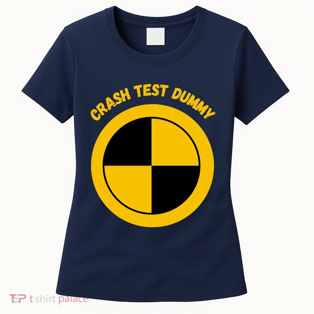 Crash Test Dummy Costume Womens T-Shirt