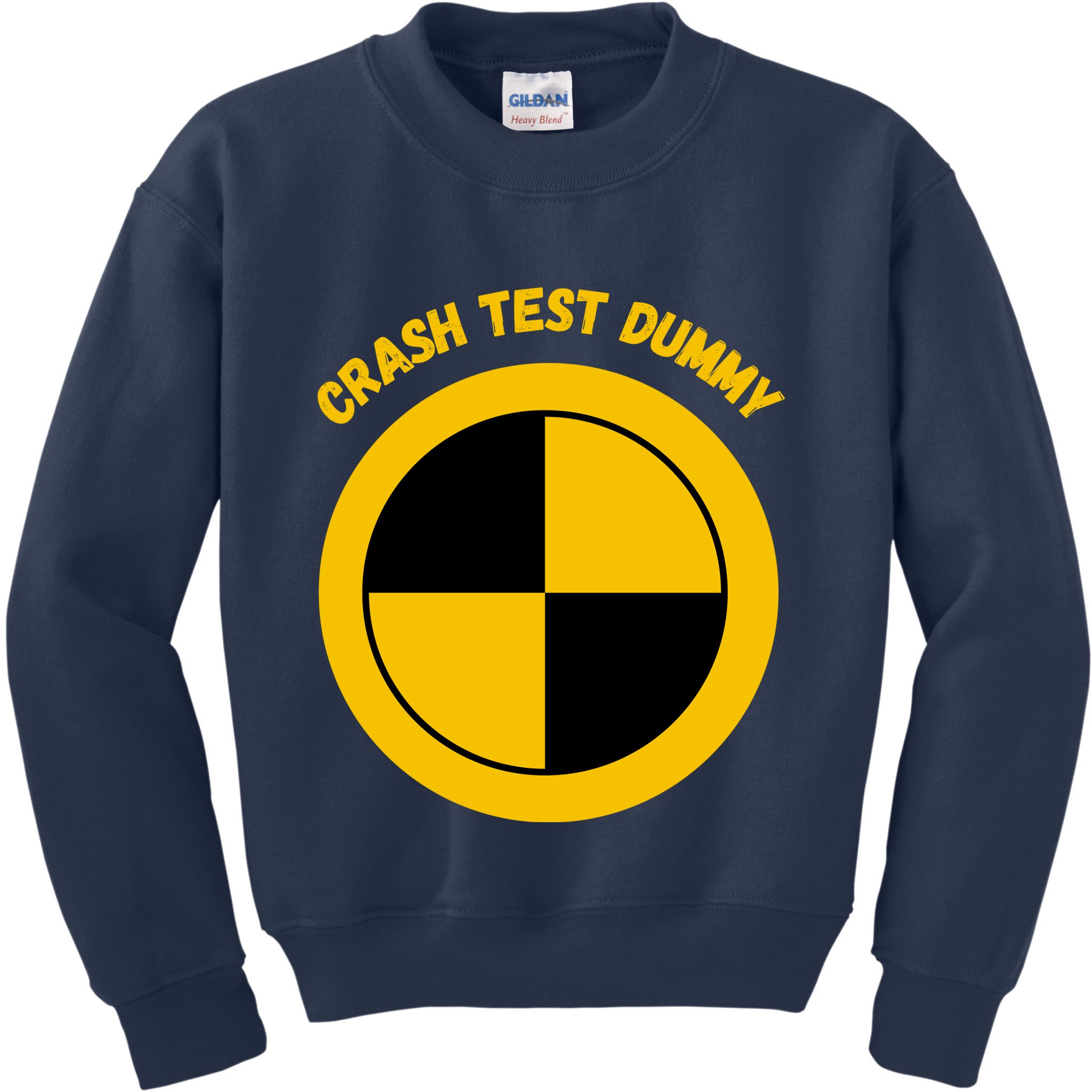 Crash Test Dummy Costume Kids Sweatshirt
