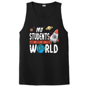 Cute Teacher Design My Students Are Out Of This World Space PosiCharge Competitor Tank