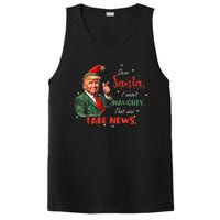 Christmas Trump Dear Santa Fake News Funny Xmas Trump 47 PosiCharge Competitor Tank