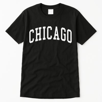 Chicago Throwback Design Classic Tall T-Shirt