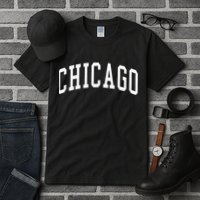 Chicago Throwback Design Classic Tall T-Shirt