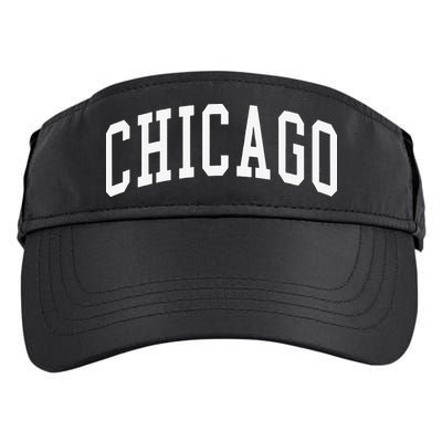 Chicago Throwback Design Classic Adult Drive Performance Visor