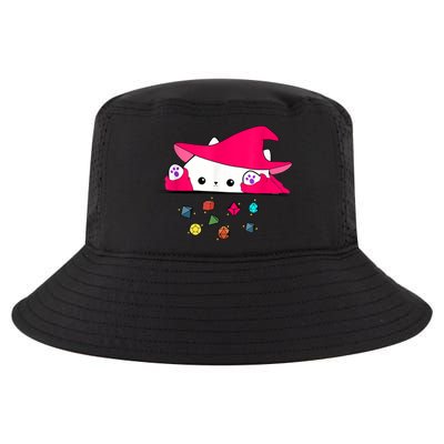 Cat Throwing Dice Tabletop Games Cool Comfort Performance Bucket Hat