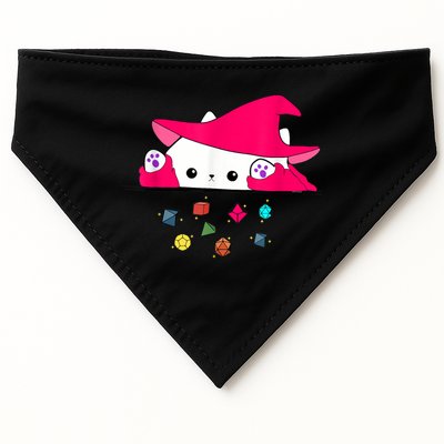 Cat Throwing Dice Tabletop Games USA-Made Doggie Bandana