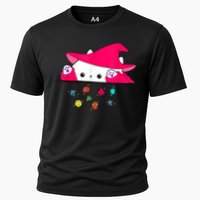 Cat Throwing Dice Tabletop Games Performance Shirt