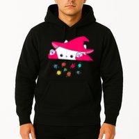 Cat Throwing Dice Tabletop Games Hoodie