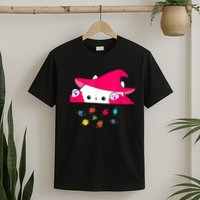 Cat Throwing Dice Tabletop Games T-Shirt
