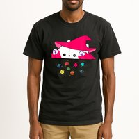 Cat Throwing Dice Tabletop Games Tall T-Shirt