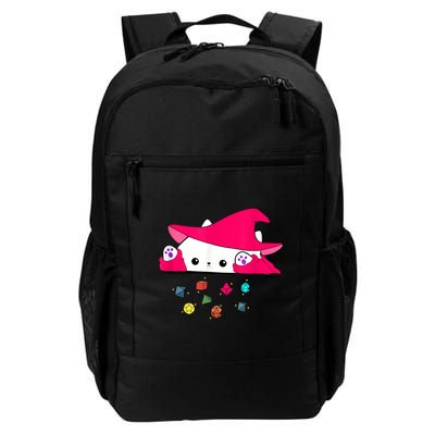 Cat Throwing Dice Tabletop Games Daily Commute Backpack