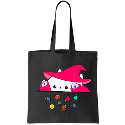 Cat Throwing Dice Tabletop Games Bag