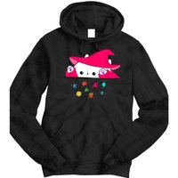 Cat Throwing Dice Tabletop Games Tie Dye Hoodie