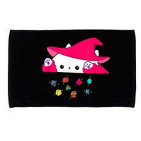 Cat Throwing Dice Tabletop Games Microfiber Hand Towel