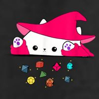 Cat Throwing Dice Tabletop Games Microfiber Hand Towel