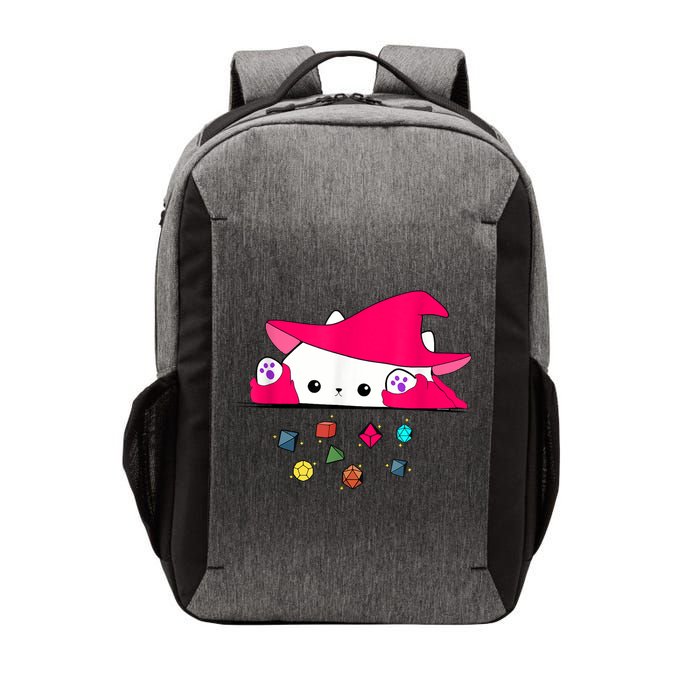 Cat Throwing Dice Tabletop Games Vector Backpack