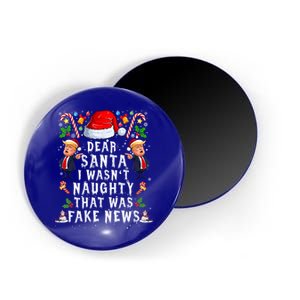 Christmas Trump Dear Santa Fake News Funny Xmas Gift Magnet