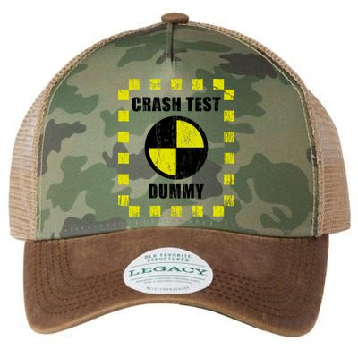 Crash Test Dummy Halloween Costume Funny Legacy Tie Dye Trucker Hat