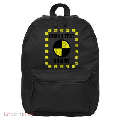 Crash Test Dummy Halloween Costume Funny 16 in Basic Backpack