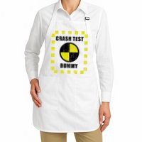 Crash Test Dummy Halloween Costume Funny Apron