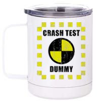 Crash Test Dummy Halloween Costume Funny 12 oz Stainless Steel Tumbler Cup