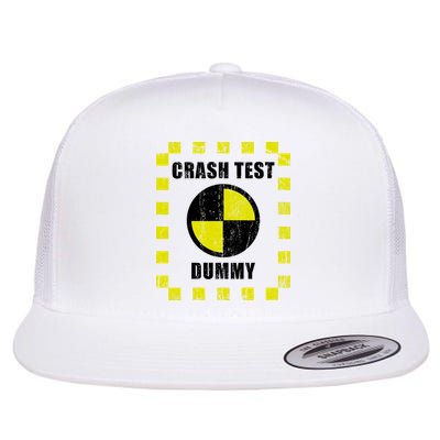 Crash Test Dummy Halloween Costume Funny Flatbill Hat