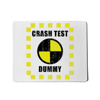 Crash Test Dummy Halloween Costume Funny Mousepad