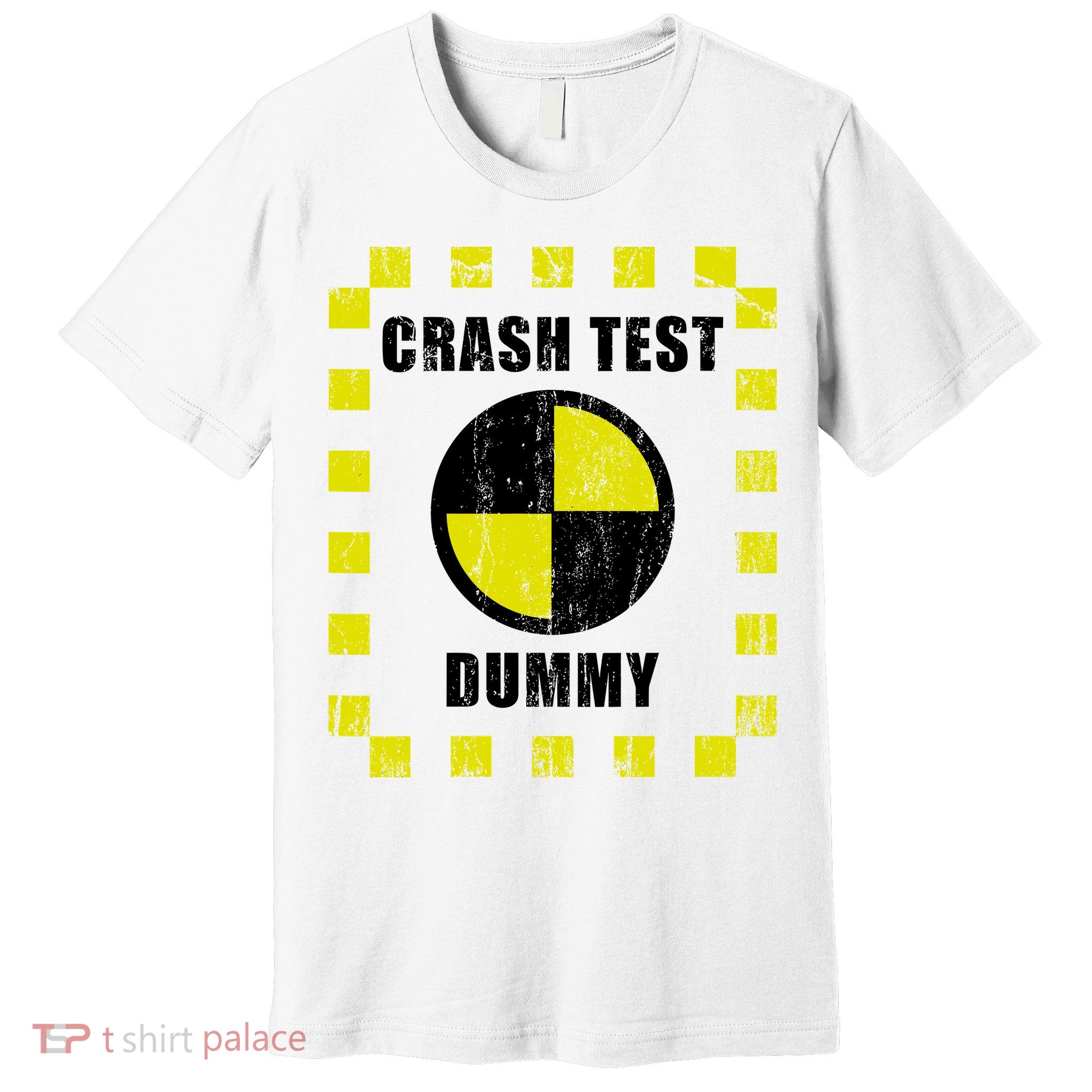 Crash Test Dummy Halloween Costume Funny Premium T-Shirt