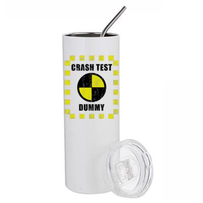 Crash Test Dummy Halloween Costume Funny Stainless Steel Tumbler