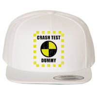 Crash Test Dummy Halloween Costume Funny Wool Snapback Cap