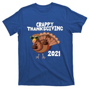 Crappy Thanksgiving Dabbing Turkey Gift T-Shirt