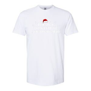 Christmas Trump Dear Santa Fake News Funny Xmas Gift Softstyle CVC T-Shirt