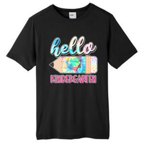 Cute Tie Dye Pencil Hello Kindergarten Tall Fusion ChromaSoft Performance T-Shirt