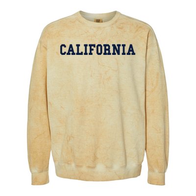 California Throwback Design Classic Colorblast Crewneck Sweatshirt