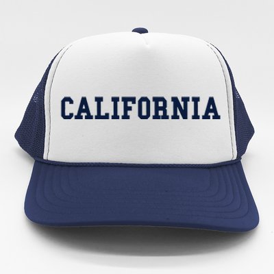 California Throwback Design Classic Trucker Hat