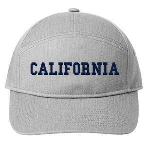 California Throwback Design Classic 7-Panel Snapback Hat