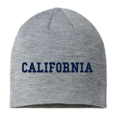 California Throwback Design Classic Sustainable Beanie