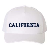 California Throwback Design Classic Yupoong Adult 5-Panel Trucker Hat