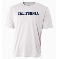 California Throwback Design Classic Cooling Performance Crew T-Shirt