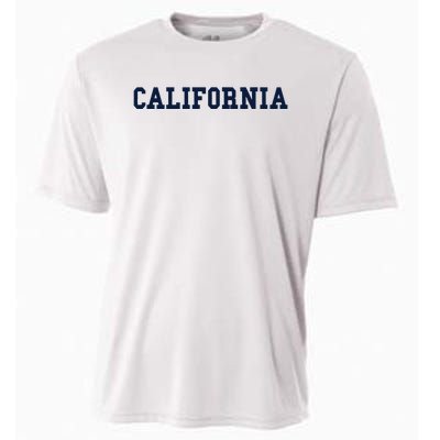 California Throwback Design Classic Cooling Performance Crew T-Shirt