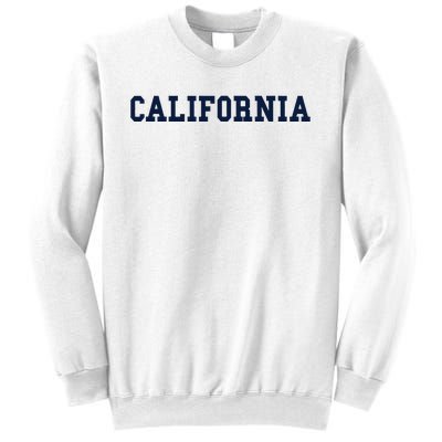 California Throwback Design Classic Sweatshirt