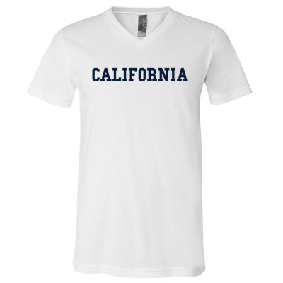 California Throwback Design Classic V-Neck T-Shirt