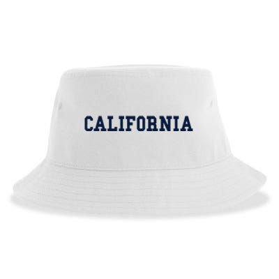 California Throwback Design Classic Sustainable Bucket Hat