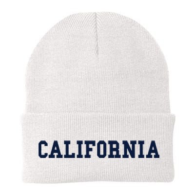 California Throwback Design Classic Knit Cap Winter Beanie