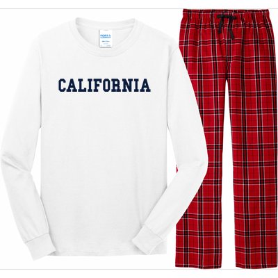 California Throwback Design Classic Long Sleeve Pajama Set