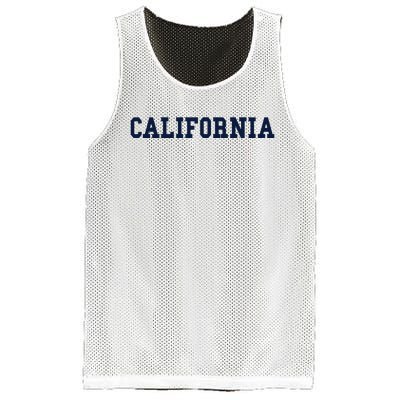 California Throwback Design Classic Mesh Reversible Basketball Jersey Tank