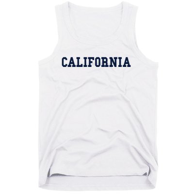 California Throwback Design Classic Tank Top