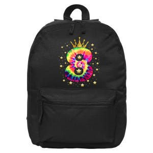 Colorful Tie Dye 8 Year Old 8th Birthday 16 in Basic Backpack