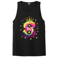 Colorful Tie Dye 8 Year Old 8th Birthday PosiCharge Competitor Tank