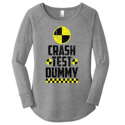 Crash Test Dummy Last Minute Costume Women's Perfect Tri Tunic Long Sleeve Shirt