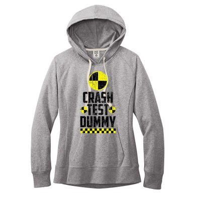 Crash Test Dummy Last Minute Costume Women's Fleece Hoodie